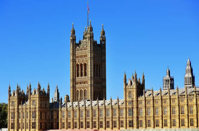 The man was arrested outside the House of Lords