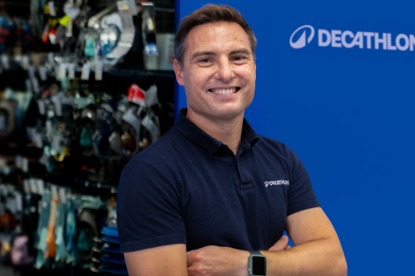 Decathlon Australia chief executive Romain Gravigny.
